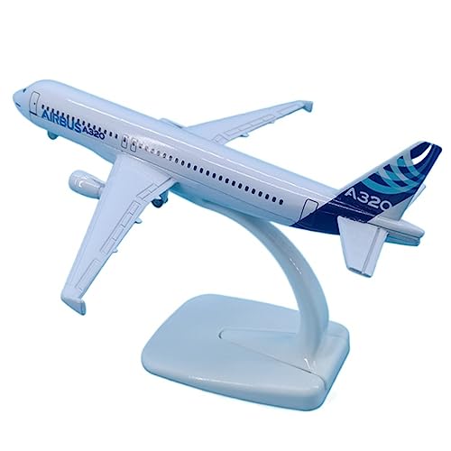 Flugzeugmodell kopieren Maßstab 1:400 Legierung Metall Flugzeug Airbus für A320 NEO Air Passagierflugzeug Modell Druckguss Flugzeuge Exquisite Geschenkkollektion (Farbe : B) von MUZIZY