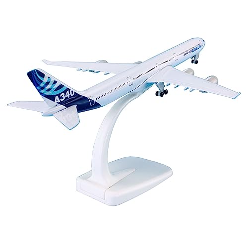 MUZIZY Flugzeugmodell kopieren 1:268 20 cm mit Rädern, proportionale Nachbildung von Flugzeugen, Airbus A340-600 für Flugzeugmodell Exquisite Geschenkkollektion MUZIZY Flugzeugmodell kopieren 1:268 20 cm mit Rädern, proportionale Nachbildung von Flugzeugen, Airbus A340-600 für Flugzeugmodell Exquisite Geschenkkollektion von MUZIZY