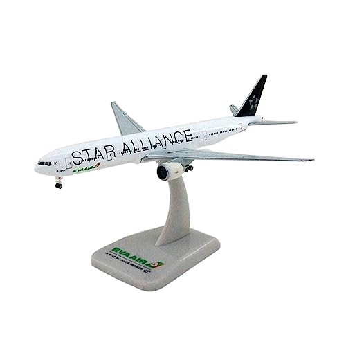 MUZIZY Flugzeugmodell kopieren 1:500 für HG5170 Eva Air B777-300ER Star Allicane Airlines Legierung Druckguss Flugzeug Flugzeug Verkehrsflugzeug Exquisite Geschenkkollektion von MUZIZY