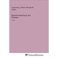 Handwörterbuch der Chemie von MV-NaturalScience