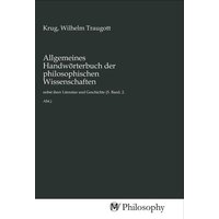 Allgemeines Handwörterbuch der philosophischen Wissenschaften von MV-Philosophy