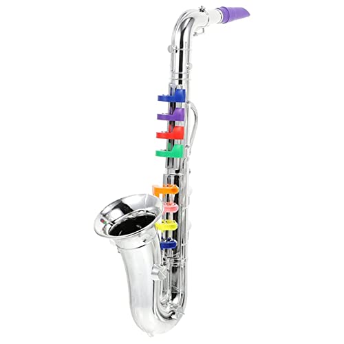 MVKLIW 1 Stück Kinder-Saxophon, Musikspielzeug, Blechblasinstrumente, Musikblasinstrument von MVKLIW