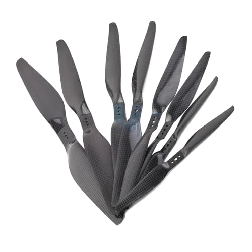 MWAYOYTE 2 Paare/los 8055/9055/1055/1155/1255/1355/1455/1555 3K Carbon Fiber CW CCW Propeller for T-Motor Multicopter Quadcopter Drone(2pair 1055 Propeller) von MWAYOYTE