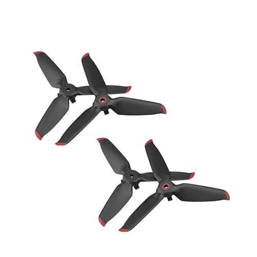 MWAYOYTE 5328S Propeller for D-JI FPV Combo Props Paddle Blade Ersatz Wing Fan Ersatzteil for D-JI FPV Drone Zubehör(Red 2 Pairs) von MWAYOYTE