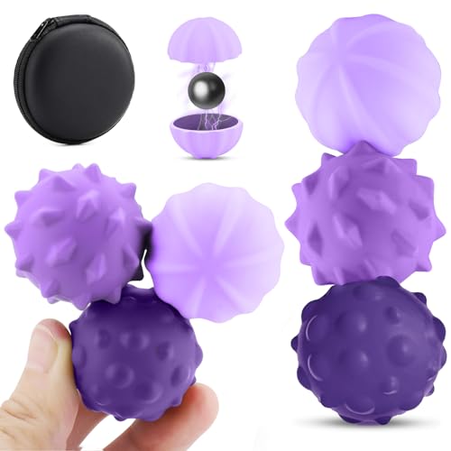 33mm Extragroßes Magnetische Fidget Toys, 3 Stück Magnetkugeln Stressball Silikon Sensorik Spielzeug,Magnetische Anziehungskraft Stress Bälle mit Silikonhülle, Anti-Stress Fidget Toys,Sensory Toy 33mm Extragroßes Magnetische Fidget Toys, 3 Stück Magnetkugeln Stressball Silikon Sensorik Spielzeug,Magnetische Anziehungskraft Stress Bälle mit Silikonhülle, Anti-Stress Fidget Toys,Sensory Toy von MWRWRR