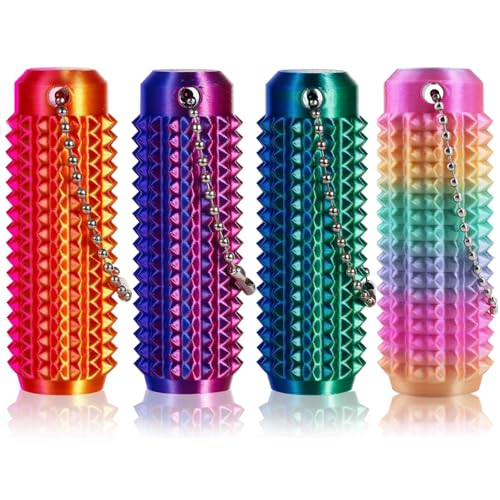 4 Stück Little Ouchies Pain Fidget, Sensorik Spielzeug für Erwachsene, Spiky Grippie Stim Fidget, Fidl Bitz Fidget Toys Geschenke, Sensory Toy, Anti-Stress Fidget Toys für Angst 4 Stück Little Ouchies Pain Fidget, Sensorik Spielzeug für Erwachsene, Spiky Grippie Stim Fidget, Fidl Bitz Fidget Toys Geschenke, Sensory Toy, Anti-Stress Fidget Toys für Angst von MWRWRR