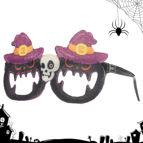 MWZBTG Halloween-Partybrille für Kinder,Halloween-Kostüm-Partybrille - Lustige Halloween-Cosplay-Brille | Partyzubehör, Brillen für Kinder, Kostümzubehör, Halloween-Cosplay-Zubehör von MWZBTG