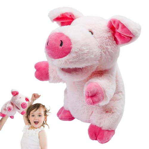 MWZBTG Handpuppe mit funktionierendem Mund, Tierhandpuppen für Kinder | 9,84 Zoll Geflügel-Handpuppen für die frühe Bildung,Geflügel-Fingerpuppen für die frühe Bildung, Fingerpuppen für von MWZBTG