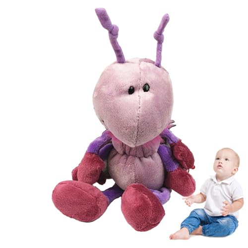 MWZBTG Kuscheltier, Gefüllter Ameisenplüsch, Süße Ameisen Stofftier Plüschpuppe, Simulation Ameisen Plüsch Kissen, Kleine Puppe Mit Ameisenform, Plüschtier, 30cm von MWZBTG