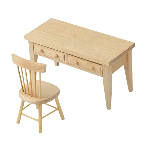 MWZBTG Puppenhaus Möbel | Tisch und Stühle Set | Puppenhauszubehör Im Maßstab 1 12 Rollenspielspielzeug Für Kinder Märchengärten Architekturmodellbau Fotoprops MWZBTG Puppenhaus Möbel | Tisch und Stühle Set | Puppenhauszubehör Im Maßstab 1 12 Rollenspielspielzeug Für Kinder Märchengärten Architekturmodellbau Fotoprops von MWZBTG