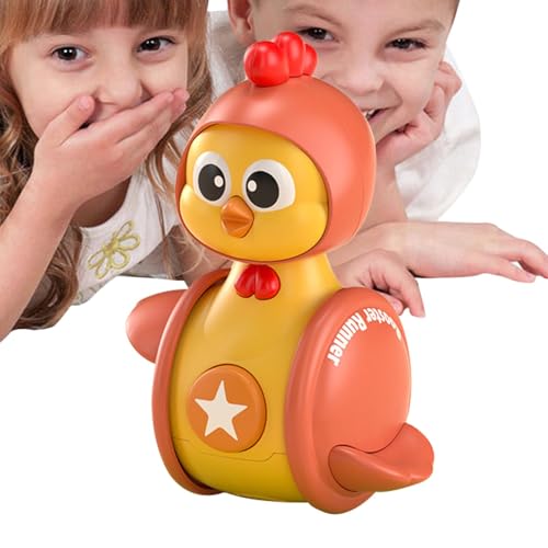 MWZBTG Tierisches Wackelspielzeug, Wackelspielzeug für Kinder,Huhn wackelt Kinderspielzeug - Kleine Tiere, Feinmotorik-Lernfähigkeiten, Spielfigur für Kinder, Kinder, Mädchen von MWZBTG