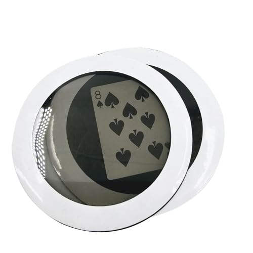 MWZBTG Zaubertrickkarten, Zauberspielkarten - Mirror Poker Zaubertricks,Vorhersage-Pokerkarten, Zaubertrick-Spiel-Requisiten für den Familienabend, Wiederverwendbare magische Spielkarten von MWZBTG