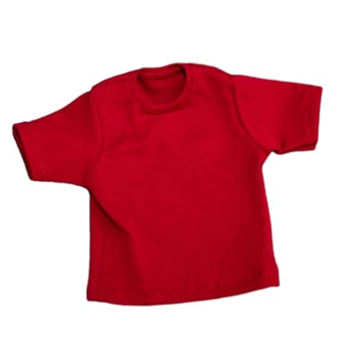 MXRGUMVI 1/6 Scale T Shirt Miniature Clothing for 30.5 cm Female Male Action Figures, Red, 11.5 cm MXRGUMVI 1/6 Scale T Shirt Miniature Clothing for 30.5 cm Female Male Action Figures, Red, 11.5 cm von MXRGUMVI