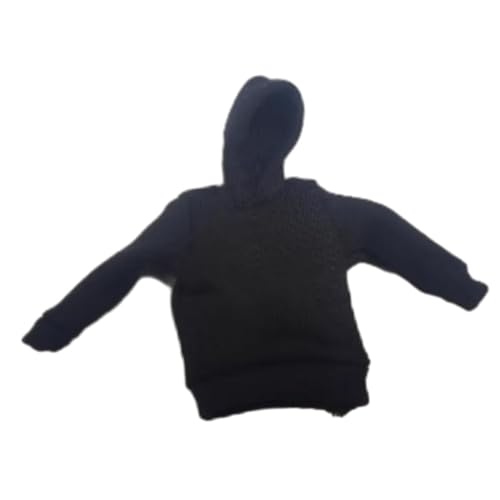 MXRGUMVI 1:12 Scale Male Figure Hoodies Top for 15.2 cm Male Collectable Action Figure Black MXRGUMVI 1:12 Scale Male Figure Hoodies Top for 15.2 cm Male Collectable Action Figure Black von MXRGUMVI