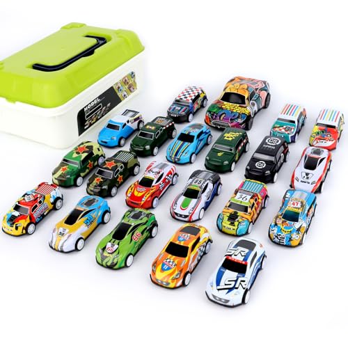 MXTIMWAN Matchbox Auto Set, Cars Spielzeug,21 Stück Kinder Auto Spielzeug,Car Toy,Mini Auto Set,Spielzeugauto Aufziehautos,Auswahl Spielzeug Autos,Modelle Spielpreise für Kinder Jungen von MXTIMWAN