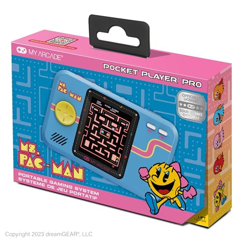 Console de jeu rétrogaming - Atari - Pocket Player PRO Ms. Pac-Man - Ecran 7cm Haute Résolution von MY ARCADE