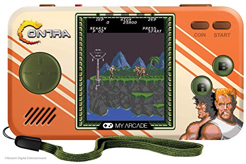 My Arcade DGUNL-3281 Contra Pocket Player Handheld Portable Game System von MY ARCADE