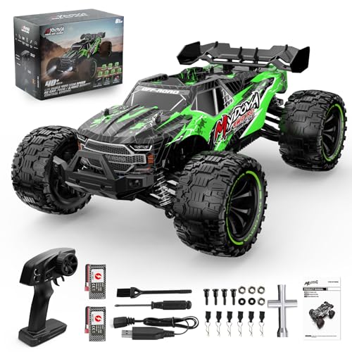 MYDOVA 1:14 Ferngesteuertes Auto, 4X4 High Speed RC Offroad mit 2 Batterien, All Terrain 2.4 GHz RC Offroad Ferngesteuerter Monstertruck Rennwagen Autos Spielzeug Geschenk für Kinder und Erwachsene MYDOVA 1:14 Ferngesteuertes Auto, 4X4 High Speed RC Offroad mit 2 Batterien, All Terrain 2.4 GHz RC Offroad Ferngesteuerter Monstertruck Rennwagen Autos Spielzeug Geschenk für Kinder und Erwachsene von MYDOVA