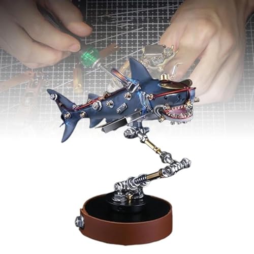 3D-Metall Puzzle Mecha-Monster-Modellbausatz, DIY mechanisches Metall Puzzle-Montage Spielzeug, für Erwachsene for Zusammenbauen, um kreative Ornamente als Geschenk zu Bauen.(217PCS) von MYDZSWZX