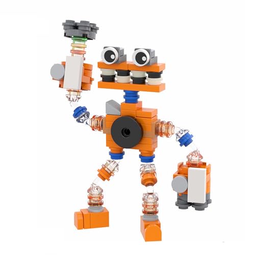 MYDZSWZX Mein singendes Monster-Bausteinset, süßes Musikspiel, Festival-Spielzeug, singendes Monster-Spielzeug, als tolle Geschenkidee for Freunde for Jungen und Mädchen ab 6 Jahren.(98 Pcs) von MYDZSWZX