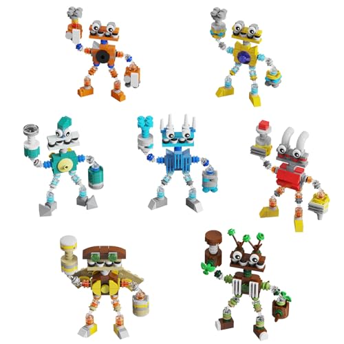 MYDZSWZX Meine singenden Monster Action Figuren Spielzeug Modelle, entzückende Musikspiel Spielzeuge, tolle Geschenkidee for die besten Freunde von Jungen.(689 Pcs) von MYDZSWZX