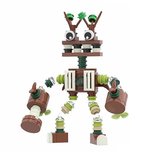 MYDZSWZX Monsters Wubbox Plüsch-Bausteine, süßes Sings Monsters Baustein-Plüsch-Actionfigur-Spielzeugset, Sammelmodell for Spieleliebhaber/Kinder/Freunde als Geschenk(97 Pcs B) von MYDZSWZX