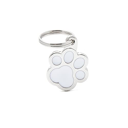 MYFAMILY MF41WHITE Hund, Weiss/opulenter Garten, One Size von My Family