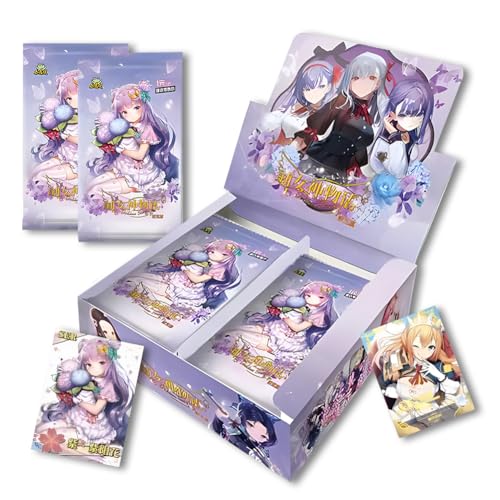 Booster Goddess Story Booster Box Waifu Card Goddess Story TCG CCG Card Anime Girls Trading Cards Package Series (XNS1-1) von MYOUCH