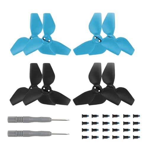 MYSXSWHL 2 Paar Propeller for D-JI Neo Drohnen-Requisiten, Klinge, Bunte Propeller, Ersatz, leichte Flügelventilatoren, Ersatzteile, Zubehör(Set F) von MYSXSWHL