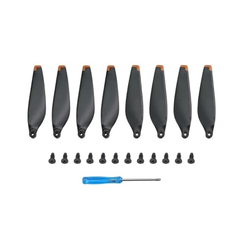 MYSXSWHL 2 Paar geräuscharme Propellerstützen for D-JI Mini 4 Drohnen, Schnellspanner, zusammenklappbar(for BO) von MYSXSWHL