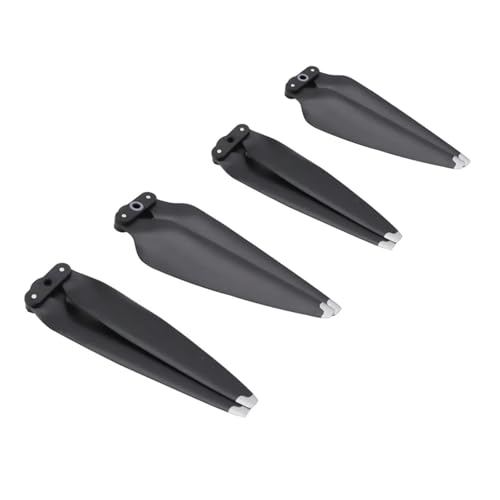 MYSXSWHL 2Pairs Propeller for D-JI Air 3 Drone Klinge Zubehör Ersatz Ersatzteil 8747F Quick Release Propeller Requisiten Zubehör(Black Silver Edge) von MYSXSWHL