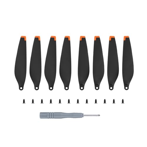 MYSXSWHL Drone Blade Props Ersatz Ersatzpropeller Drohnenzubehör mit Schraubenzubehör Leicht und geräuscharm for D-JI Mini 3(Orange) von MYSXSWHL