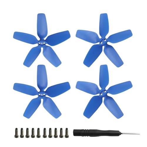 MYSXSWHL Drone Propeller Drone 2925S Klinge Requisiten Ersatz Leichte Flügel Fans Propeller for D-JI Avata Reparatur Zubehör(Blue Props 4pcs) von MYSXSWHL