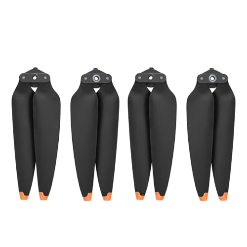 MYSXSWHL Geräuscharm 8747F Propeller Props for D-JI Air 3 Drone Quick-Release Folding Blade Propeller Flügel Reparatur Zubehör(2 Pairs Orange) von MYSXSWHL