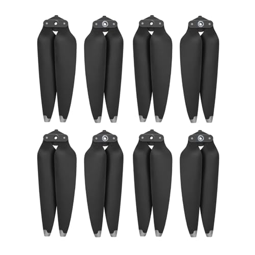 MYSXSWHL Geräuscharm 8747F Propeller Props for D-JI Air 3 Drone Quick-Release Folding Blade Propeller Flügel Reparatur Zubehör(4 Pairs Silver) von MYSXSWHL