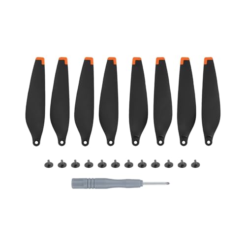 MYSXSWHL Propeller Requisiten Klinge Ersatz for D-JI Mini 3 Pro Drone Leichte Flügel Fans Ersatzteile Zubehör(Orange Tip) von MYSXSWHL