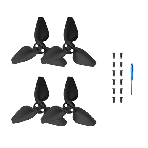 MYSXSWHL Propeller for D-JI NEO Quick Release Requisiten Klingen Ersatz Ersatzteile Quick Release Klingen Drone Zubehör(Black) von MYSXSWHL