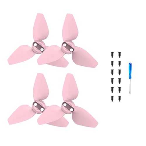 MYSXSWHL Propeller for D-JI Neo Bunte Quick Release Requisiten Klingen Ersatz Ersatzteile Drone Zubehör(Pink) von MYSXSWHL