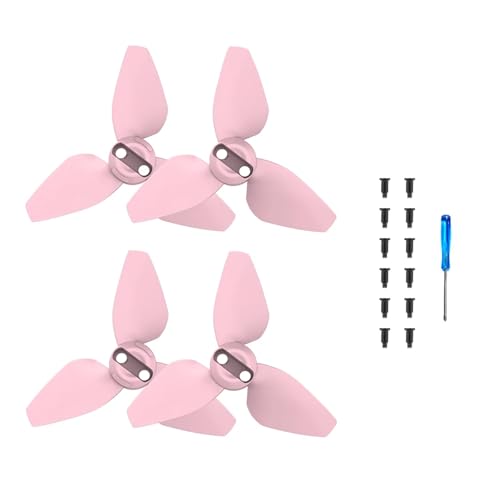 MYSXSWHL Propeller for D-JI Neo Wing Ersatz leichte Flügelventilatoren Requisiten Klingenventilatoren Schnellverschluss-Drohnenzubehör(Pink) von MYSXSWHL