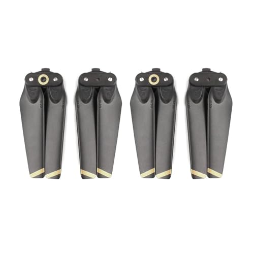 MYSXSWHL Propeller for D-JI Spark Drone 4730F Klapp Requisiten 4730 Klingen Ersatzteile Ersatz Zubehör CW CCW schnellspanner flügel(2 Pairs Golden) von MYSXSWHL