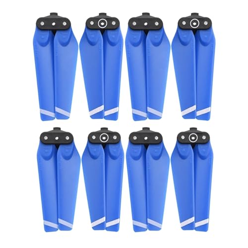 MYSXSWHL Propeller for D-JI Spark Drone 4730F Klapp Requisiten 4730 Klingen Ersatzteile Ersatz Zubehör CW CCW schnellspanner flügel(4 Pairs Blue) von MYSXSWHL