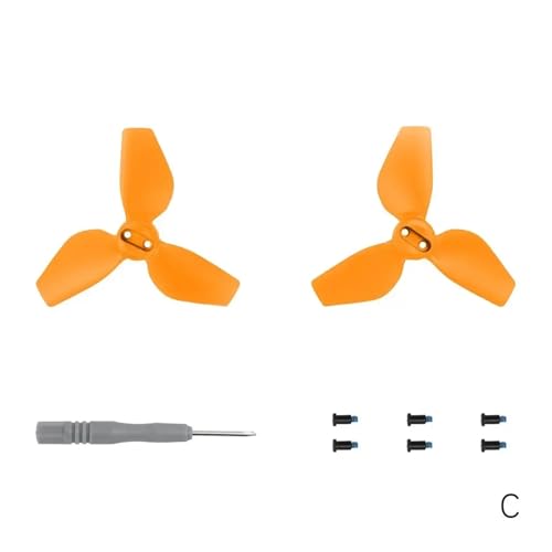 MYSXSWHL Release Propeller for D-JI Neo Ersatz Low Noise Propeller 2016S Farbige Requisiten Drone Zubehör(Orange) von MYSXSWHL