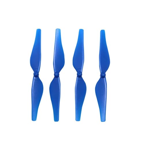 MYSXSWHL for D-JI Tello Bunte Propeller Klinge 2Pairs Drone Quick Release Ersatz Requisiten Ersatzteile Flügel Kamera Drohnen(Blue) von MYSXSWHL