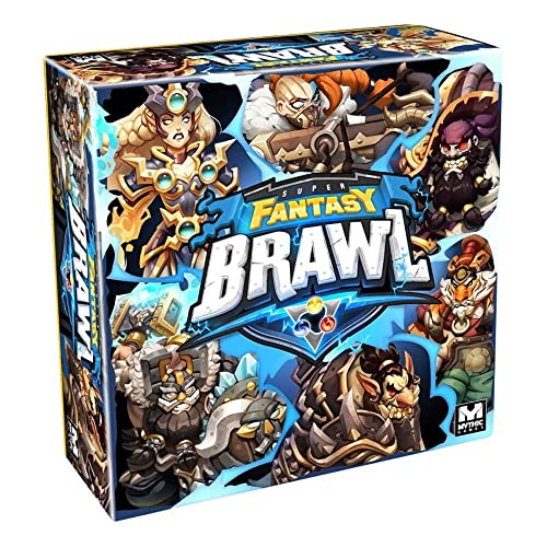 MYTHIG GAMES Super Fantasy Brawl: Core Set - Brettspiel für 4 Spieler ab 14 Jahren, 30-40 Minuten Spieldauer von MYTHIG GAMES