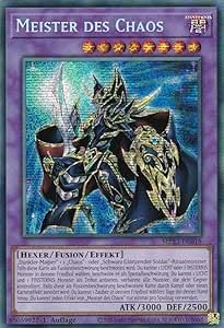 MP23-DE018 - Meister des Chaos - Secret Rare - Deutsch - 1. Auflage - 25th Anniversary Tin: Dueling Heroes Mega Pack Einzelkarten - mit MZTCG Versandschutz- Yugioh von MZTCG