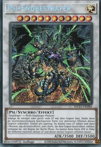 MP23-DE086 - PSI-Endbestrafer - Secret Rare - Deutsch - 1. Auflage - mit MZTCG Versandschutz - Yugioh von MZTCG