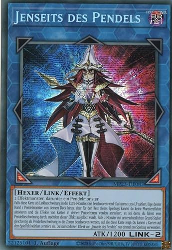 MP23-DE087 - Jenseits des Pendels - Secret Rare - Deutsch - 1. Auflage - mit MZTCG Versandschutz - Yugioh von MZTCG