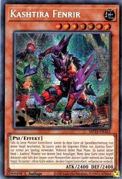 MP23-DE163 - Kashtira Fenrir - Secret Rare - Deutsch - 1. Auflage - mit MZTCG Versandschutz - Yugioh von MZTCG