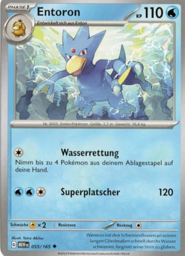 MZTCG - Entoron MEW 055-151 - Sammelkarte - Deutsch - mit MZTCG Versandschutz MZTCG - Entoron MEW 055-151 - Sammelkarte - Deutsch - mit MZTCG Versandschutz von MZTCG