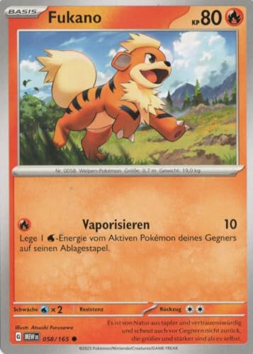 MZTCG - Fukano MEW 058-151 - Sammelkarte - Deutsch - mit MZTCG Versandschutz MZTCG - Fukano MEW 058-151 - Sammelkarte - Deutsch - mit MZTCG Versandschutz von MZTCG